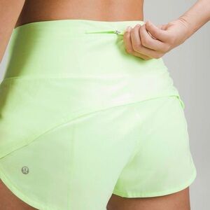 Lululemon Faded Zap Speed Up Shorts 4”